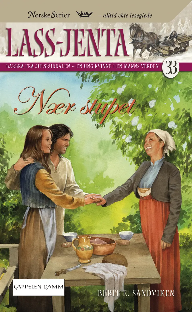 Omslag Nær stupet av Berit Sandviken (Ebok)