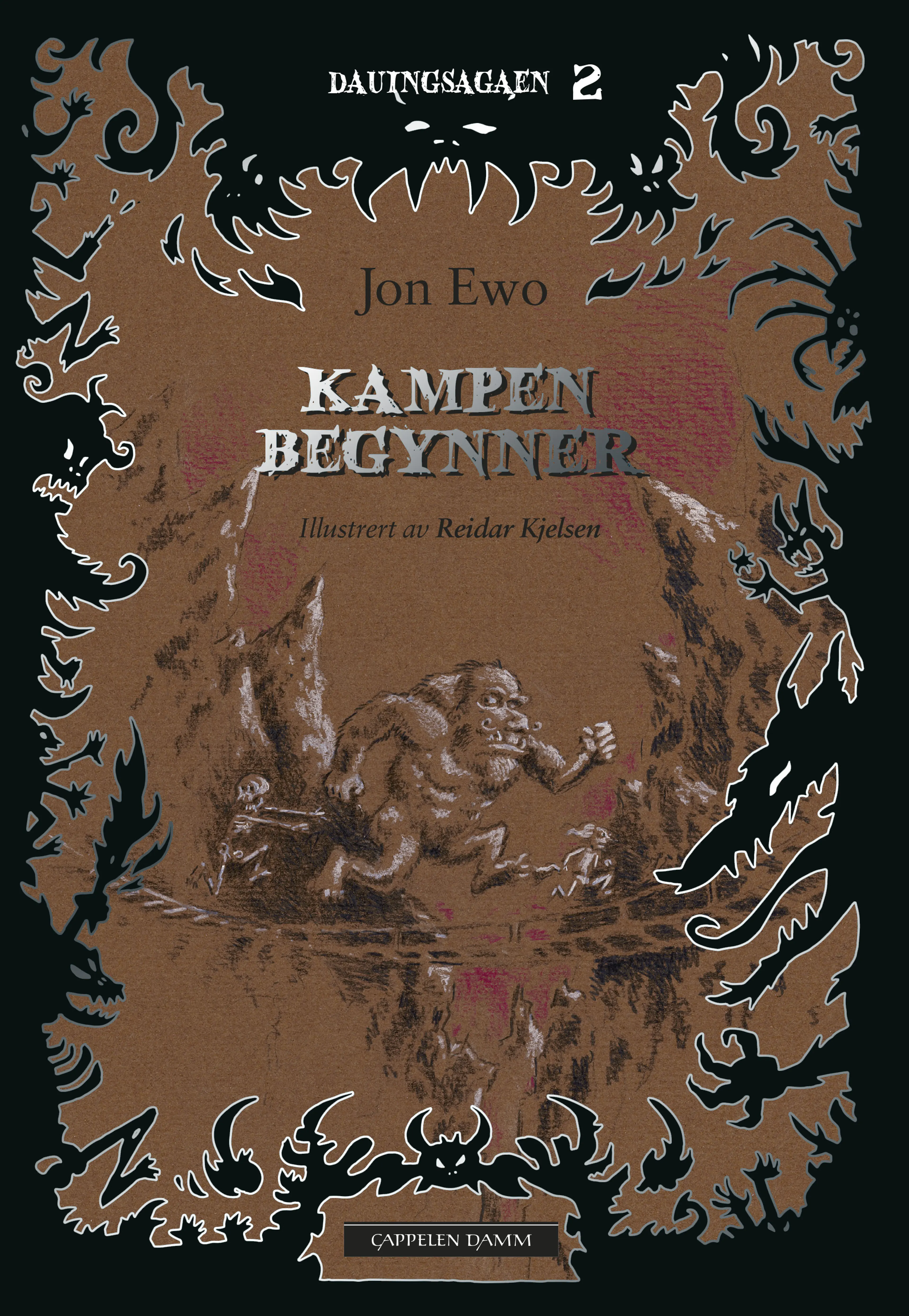 Omslag Kampen begynner av Jon Ewo (Innbundet)
