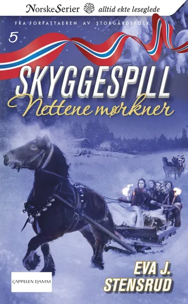 Omslag Nettene mørkner av Eva J. Stensrud (Heftet)