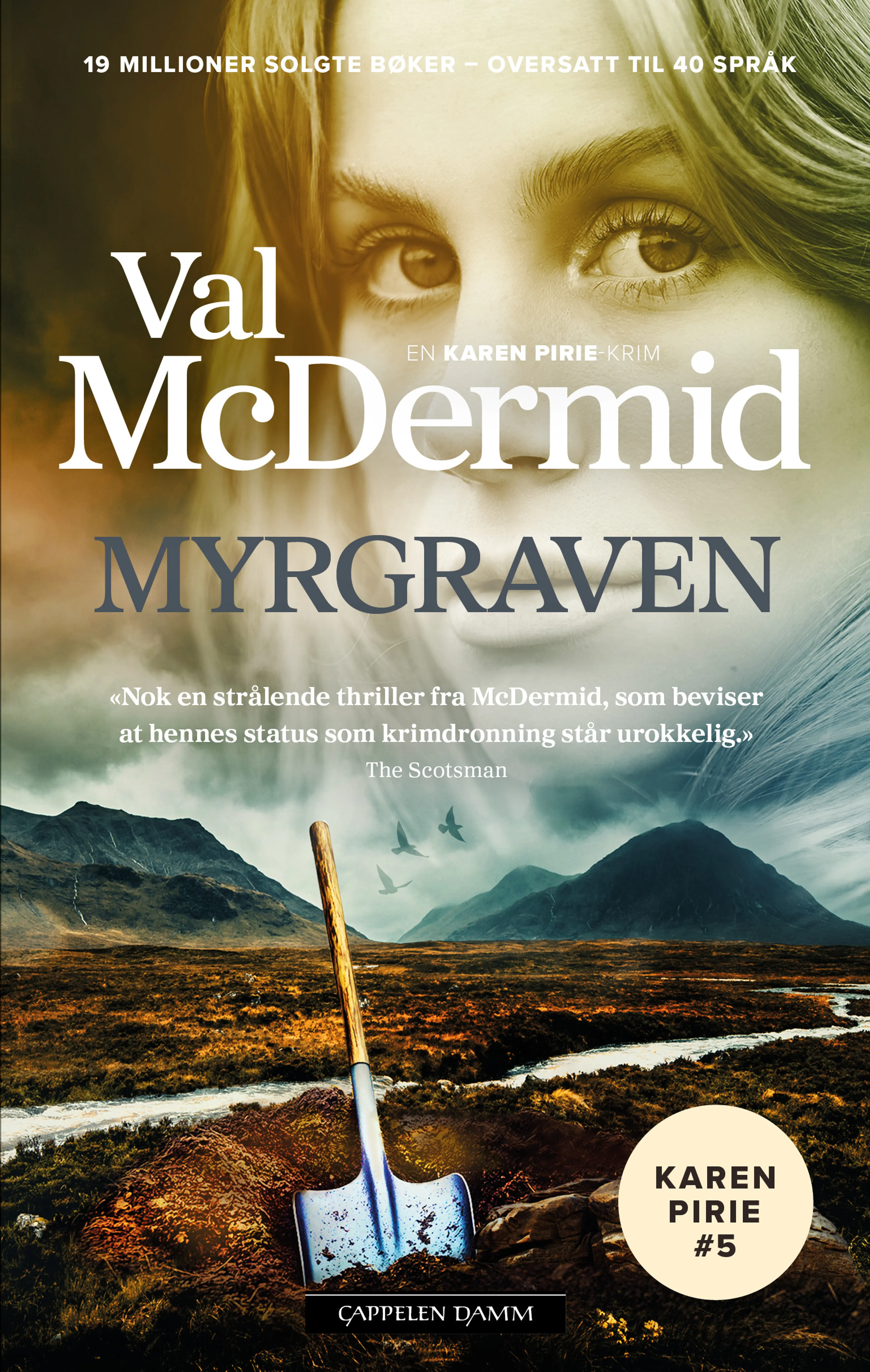 Omslag Myrgraven av Val McDermid (Ebok)