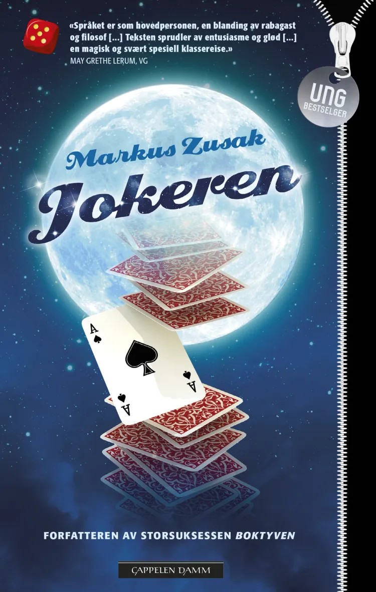 Omslag Jokeren av Markus Zusak (Heftet)