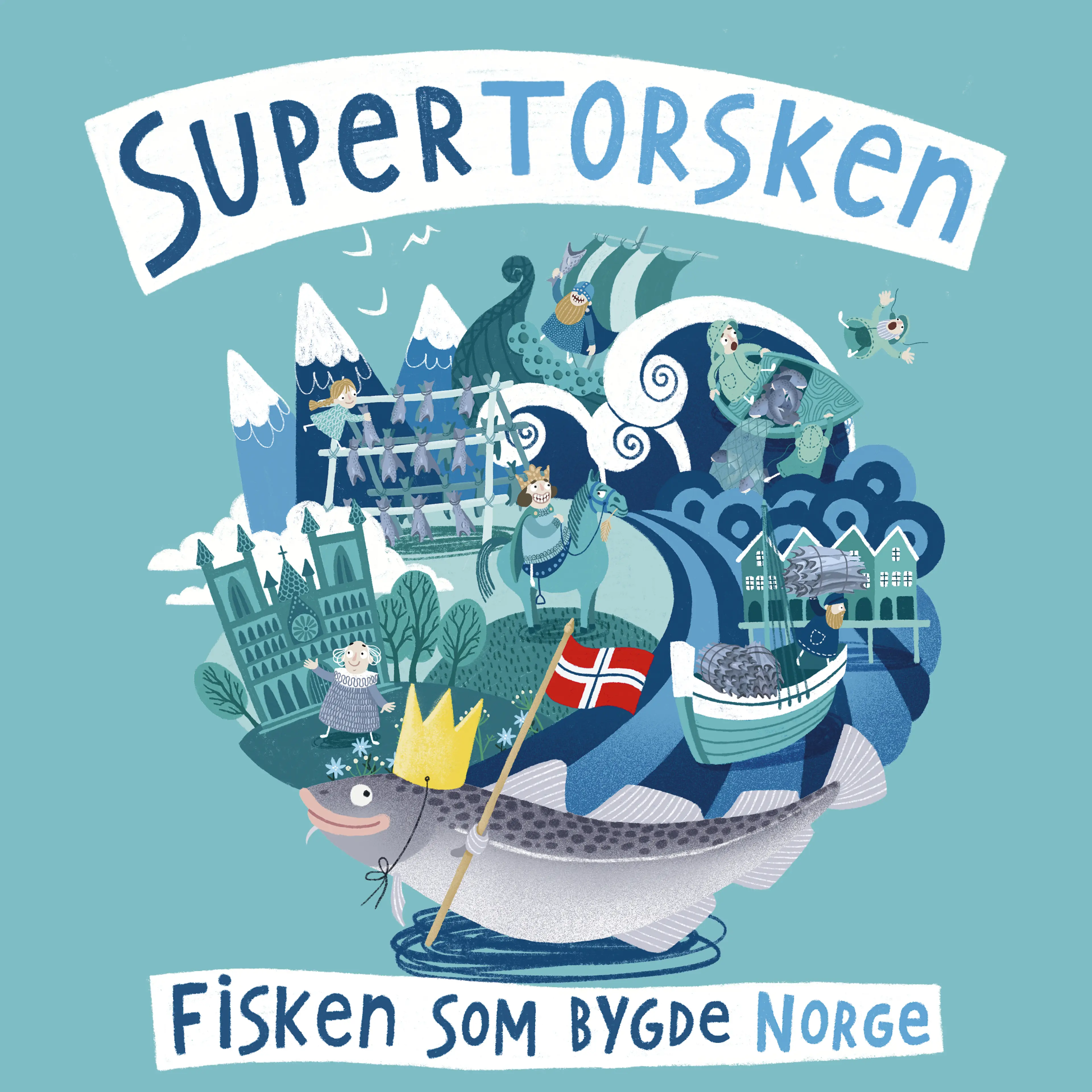 Omslag Supertorsken av Lise Osvoll (Lydbok)