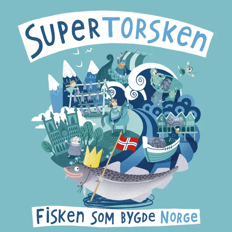 Omslag Supertorsken av Lise Osvoll (Lydbok)