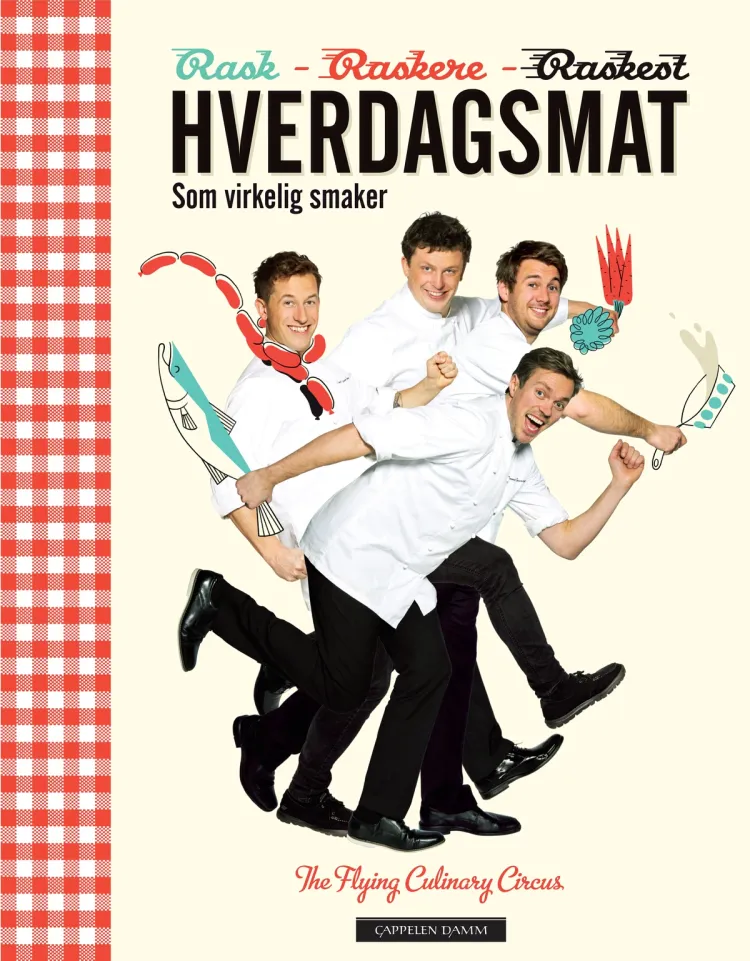 Omslag Hverdagsmat av The Flying Culinary Circus og Flying Culinary Circus (Innbundet)