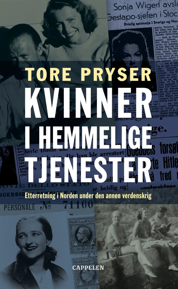 Omslag Kvinner i hemmelige tjenester av Tore Pryser (Heftet)