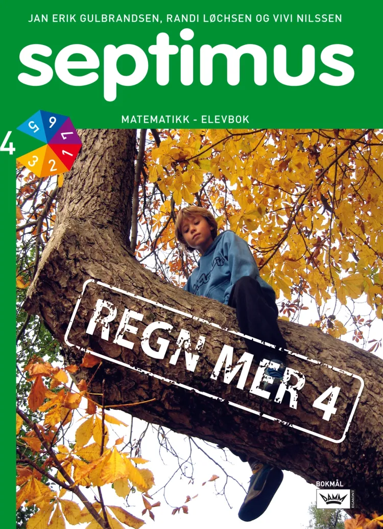 Omslag Septimus 4 Regn mer av Jan Erik Gulbrandsen, Randi Løchsen, Vivi Nilssen (Heftet)