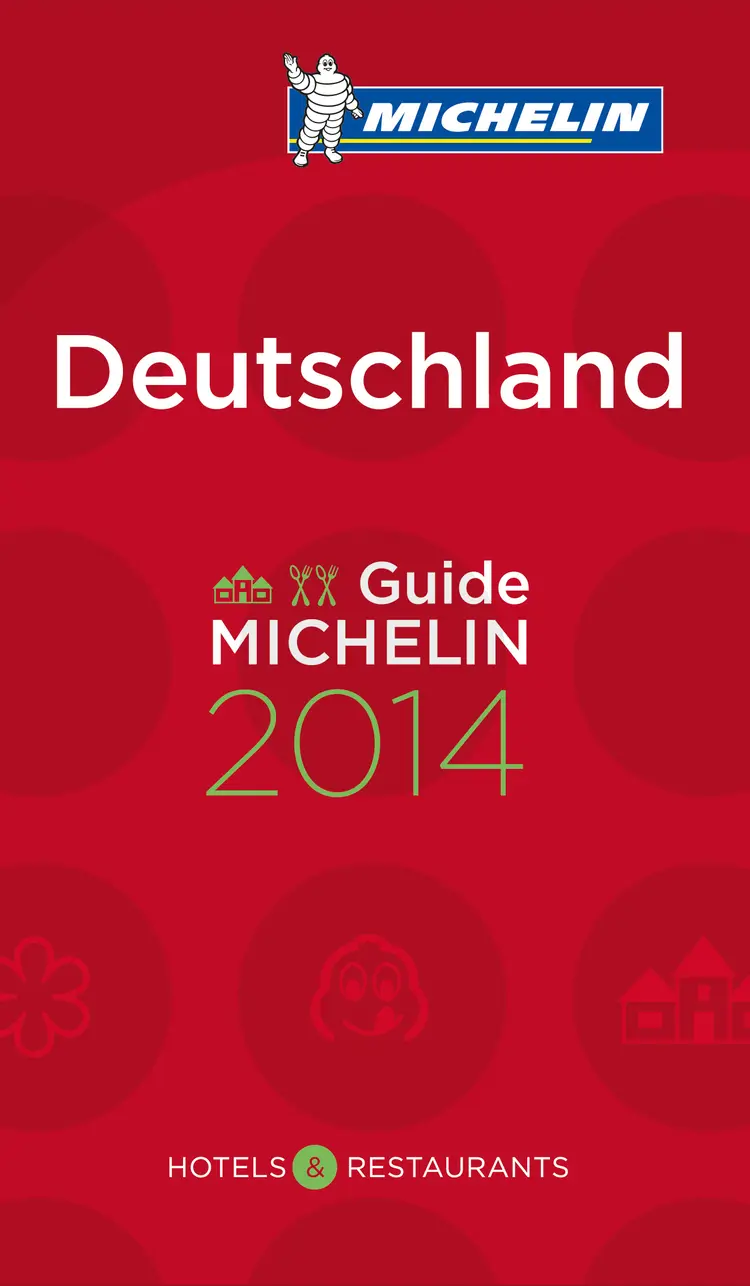 Omslag Tyskland 2014 (MI rød guide) av Michelin (Heftet)