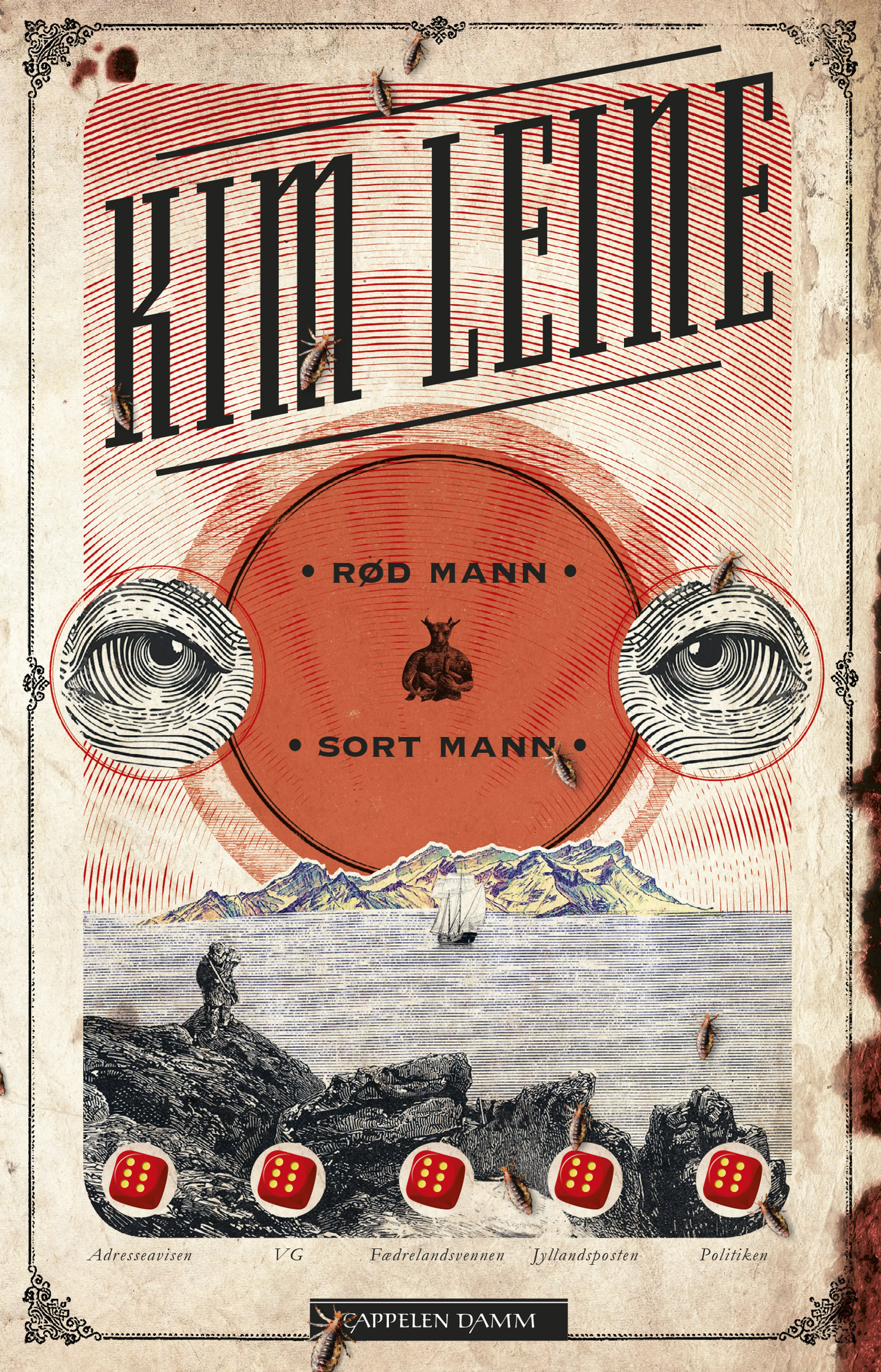 Omslag Rød mann/Sort mann av Kim Leine (Heftet)