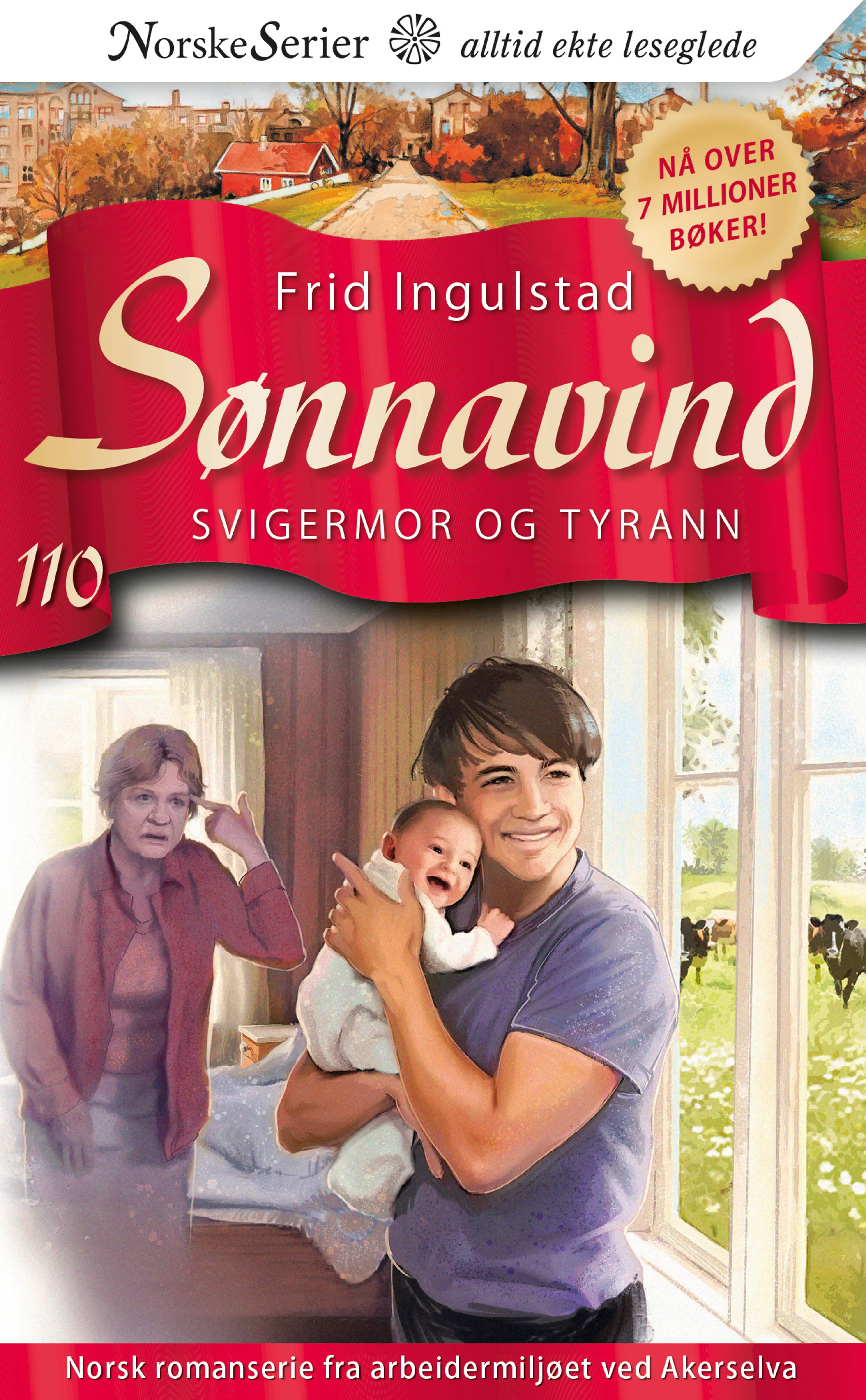 Omslag Svigermor og tyrann av Frid Ingulstad (Heftet)