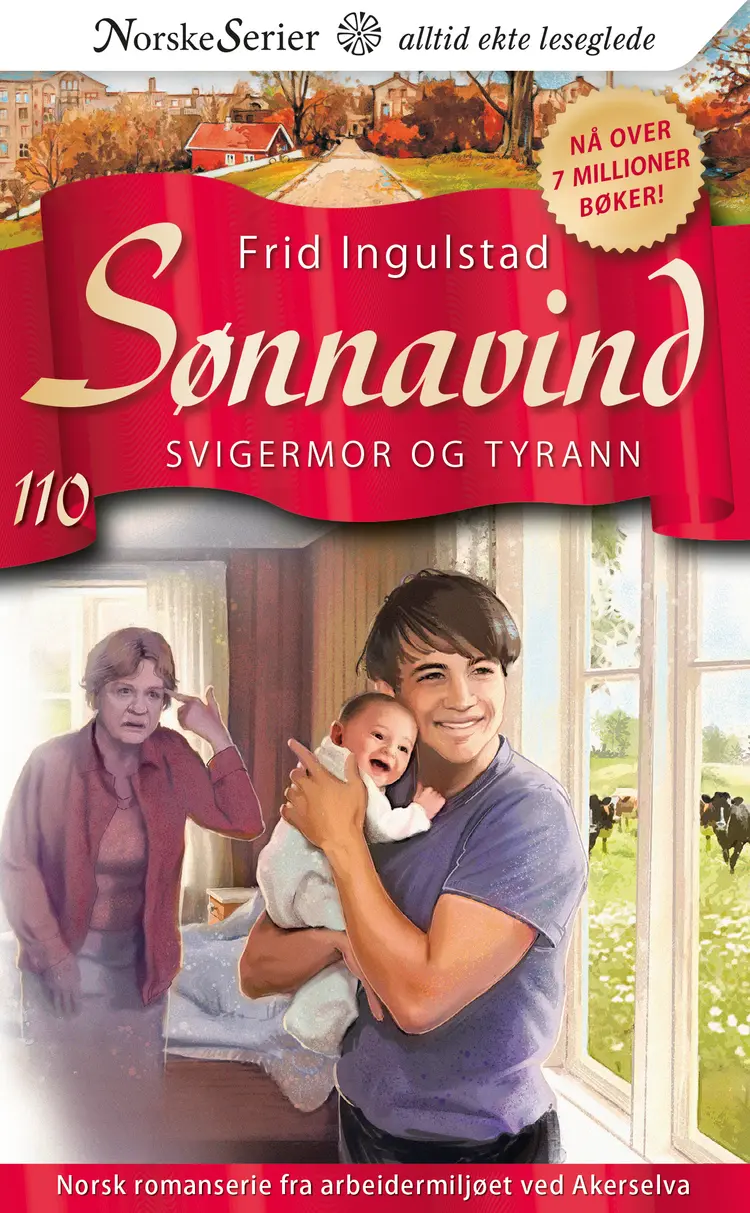 Omslag Svigermor og tyrann av Frid Ingulstad (Heftet)
