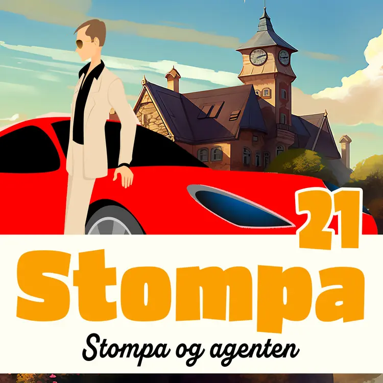Omslag Stompa og agenten av Anthony Buckeridge (Lydbok)