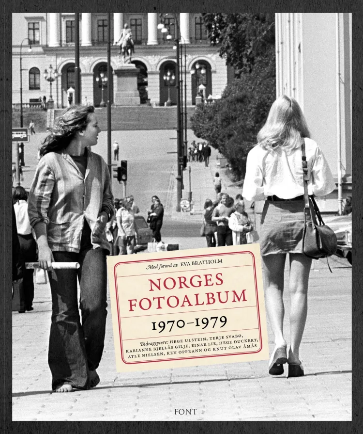 Omslag Norges fotoalbum 1970-1979 (Innbundet)
