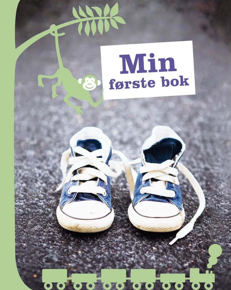 Omslag Min første bok (Innbundet)