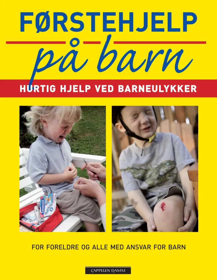 Omslag Førstehjelp på barn av Cameron Moffat (Innbundet)