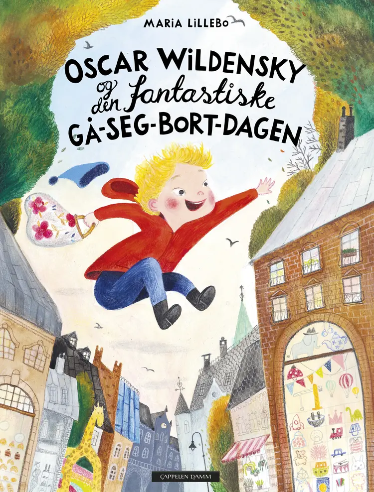 Omslag Oscar Wildensky og den fantastiske gå-seg-bort-dagen av Maria Lillebo (Innbundet)