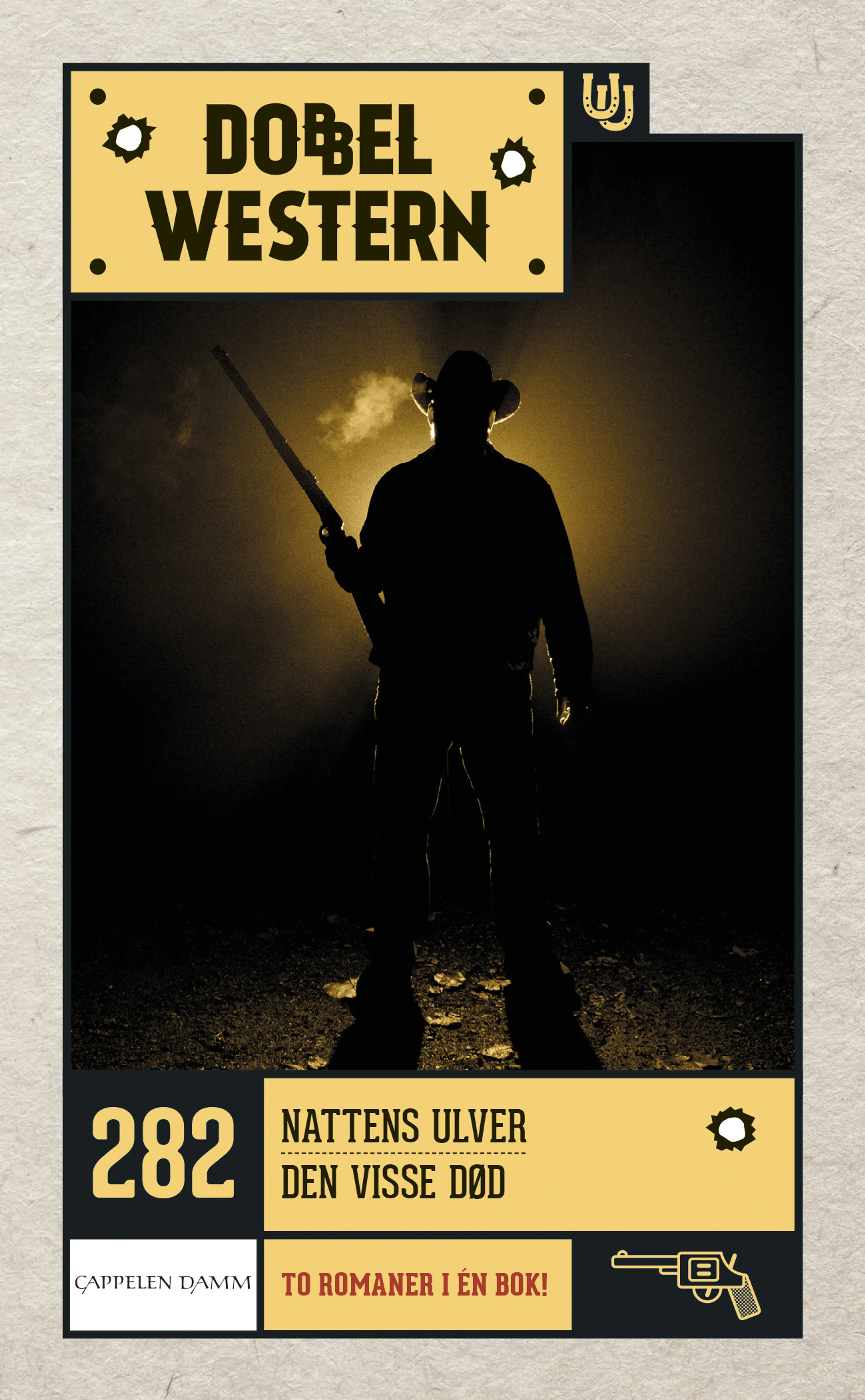 Omslag Nattens ulver/Den visse død av Jackson Cole (Heftet)