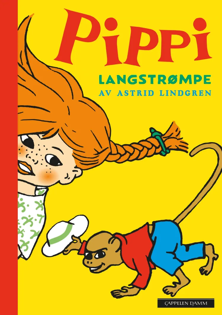 Omslag Pippi Langstrømpe av Astrid Lindgren (Ebok)