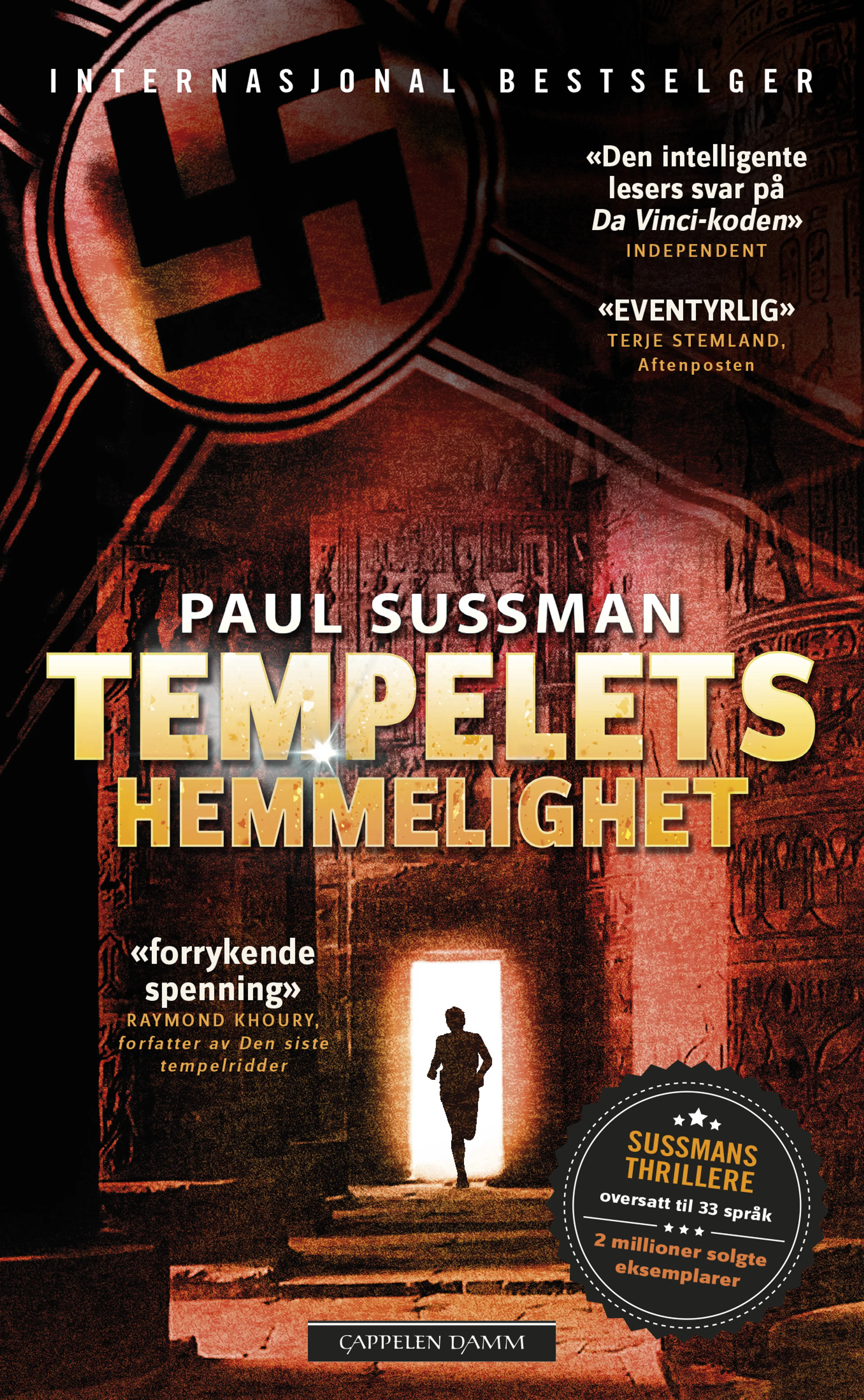 Omslag Tempelets hemmelighet av Paul Sussman (Heftet)