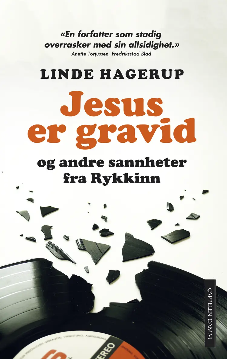 Omslag Jesus er gravid - og andre sannheter fra Rykkinn av Linde Hagerup (Heftet)