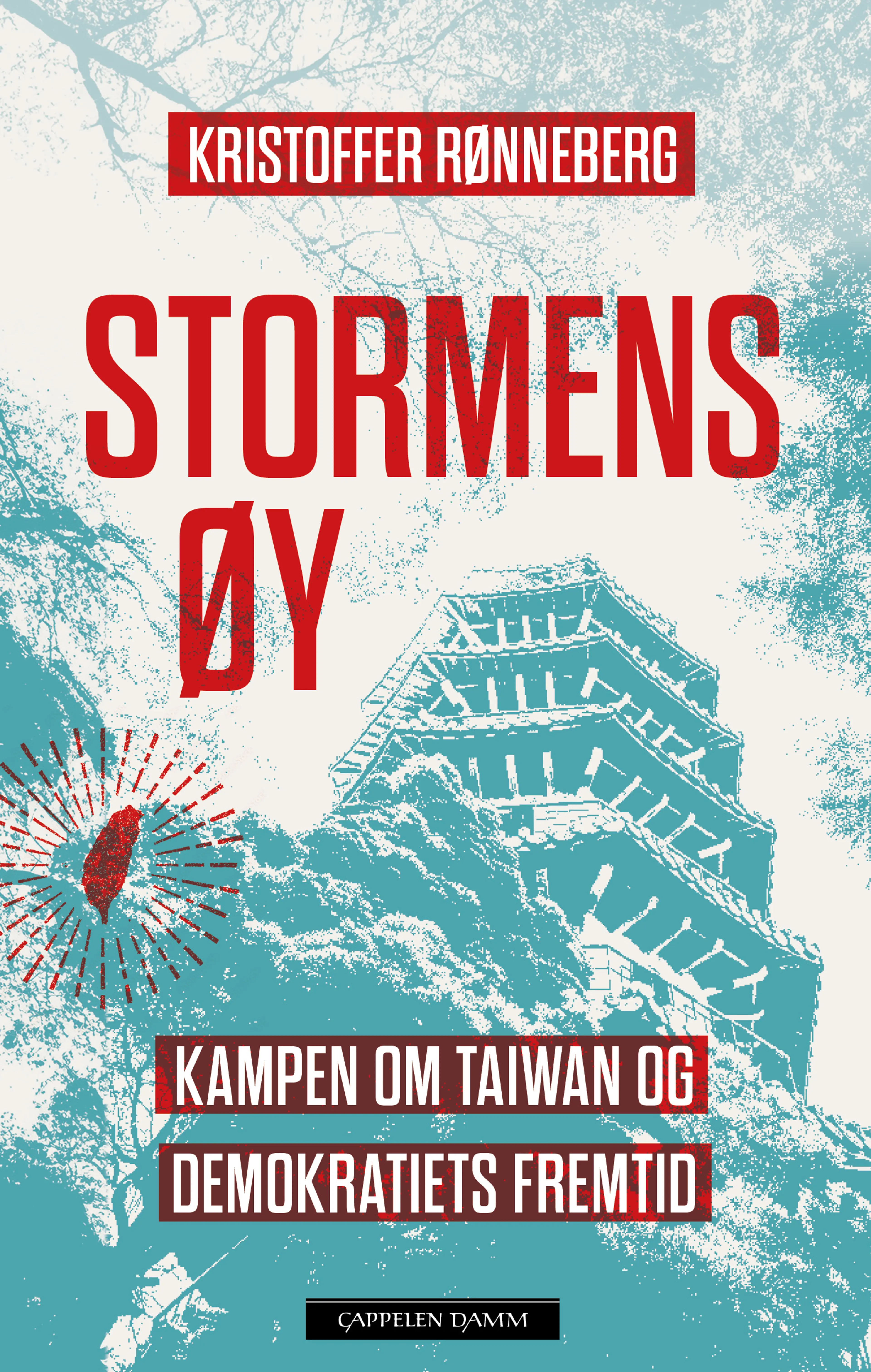 Omslag Stormens øy av Kristoffer Rønneberg (Innbundet)