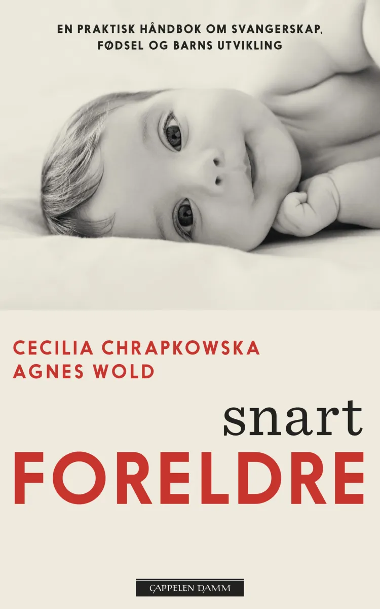 Omslag Snart foreldre av Cecilia Chrapkowska og Agnes Wold (Innbundet)