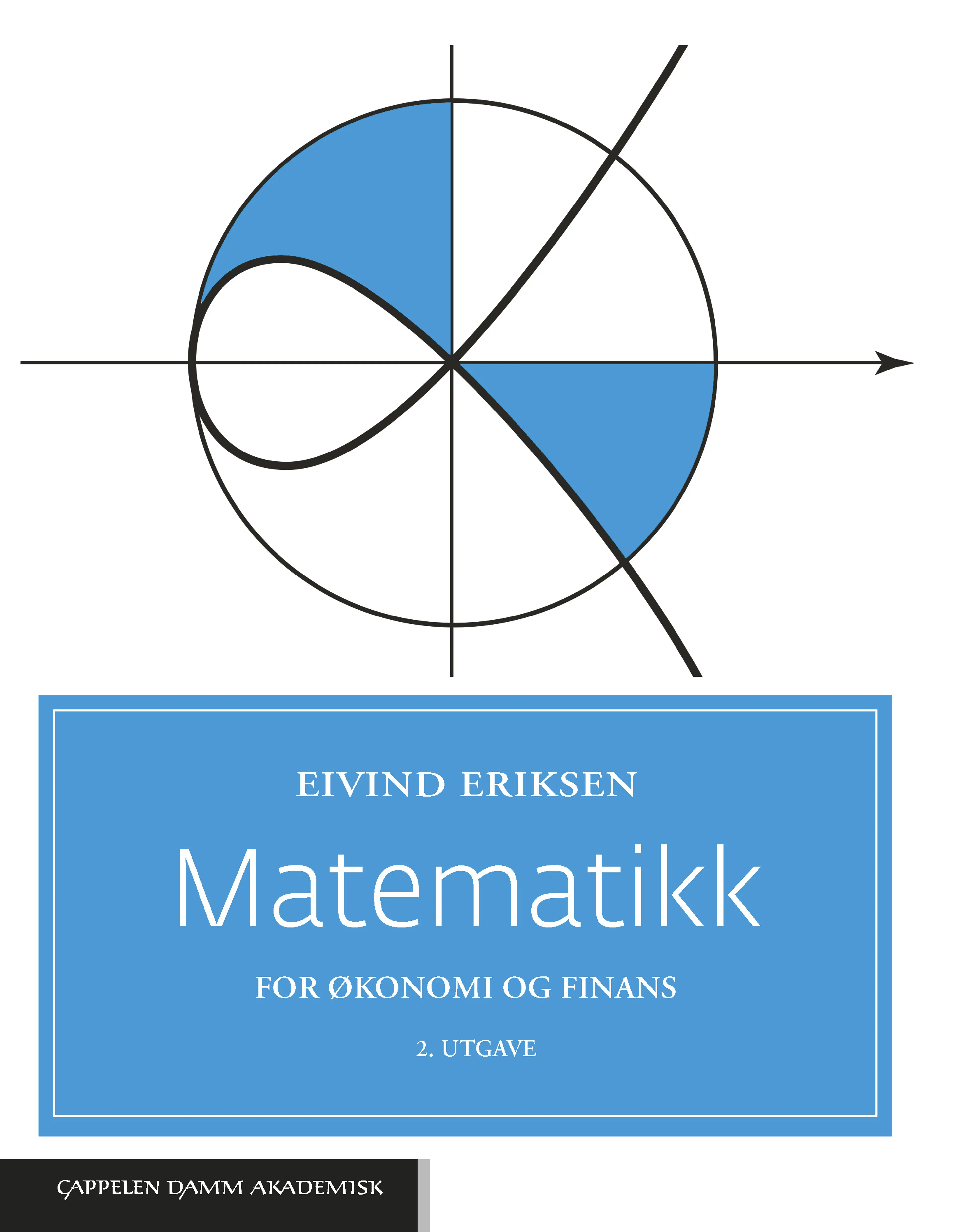 Omslag Matematikk for økonomi og finans av Eivind Eriksen (Heftet)