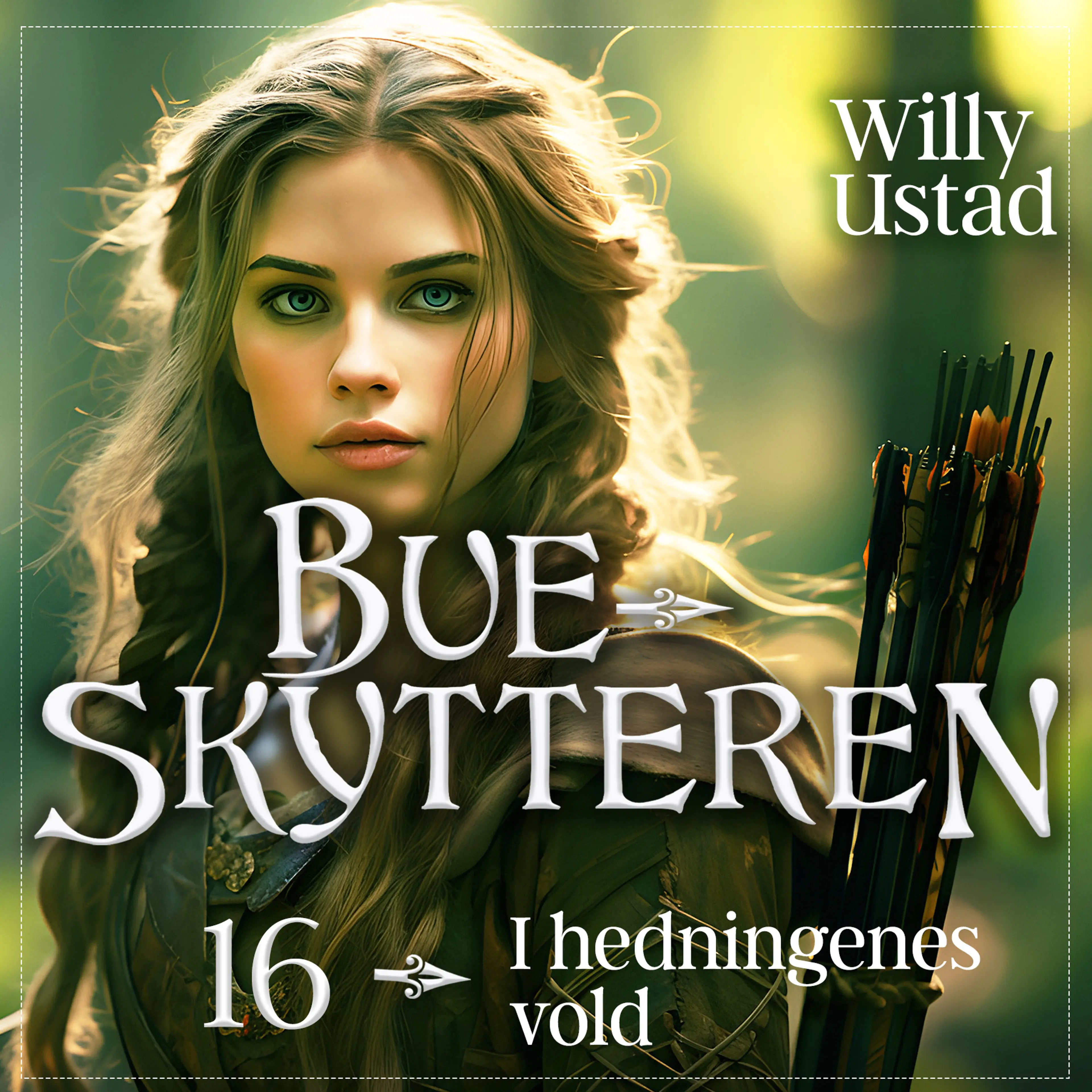 Omslag I hedningenes vold av Willy Ustad (Lydbok)