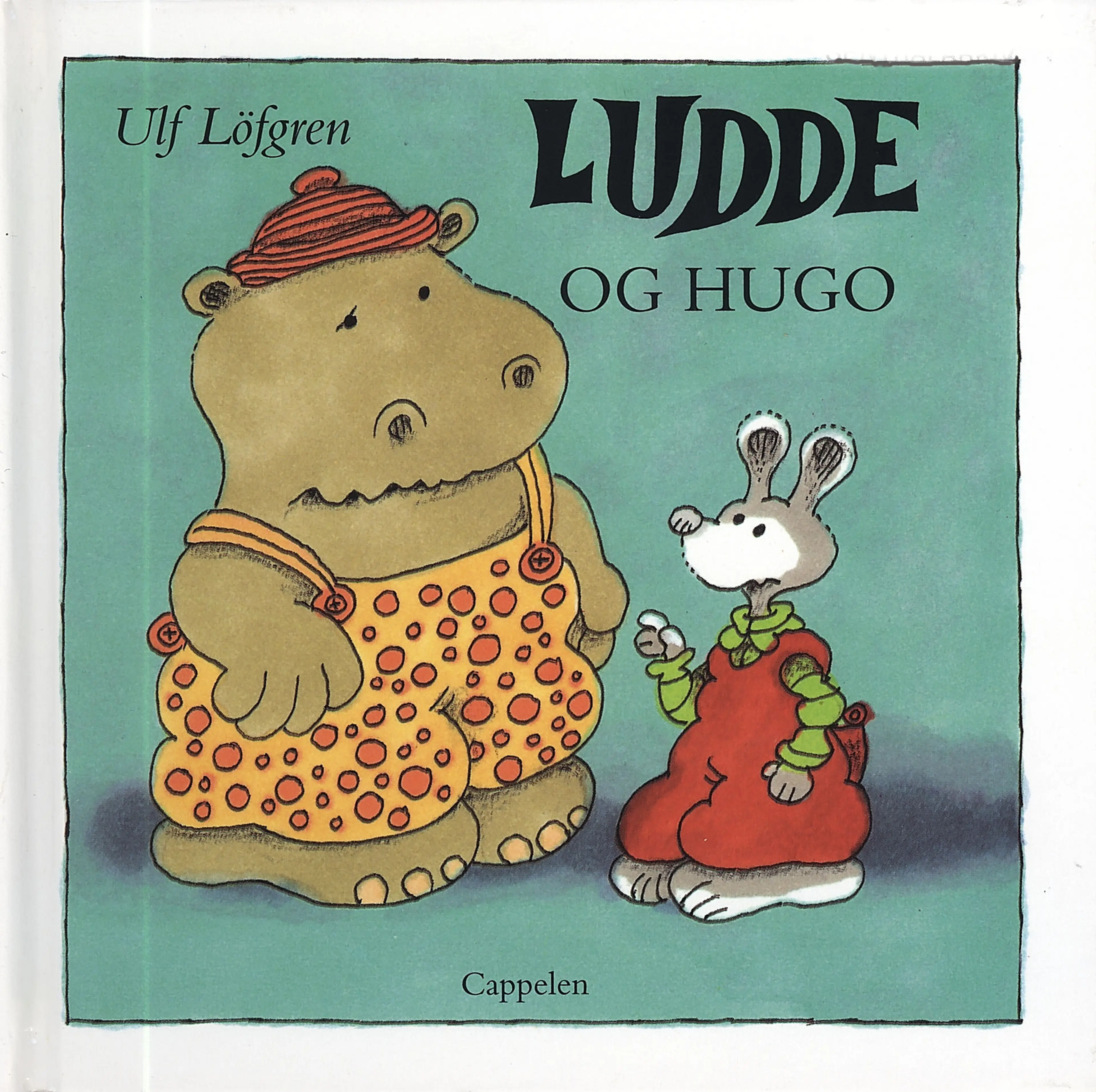 Omslag Ludde og Hugo av Ulf Löfgren (Innbundet)