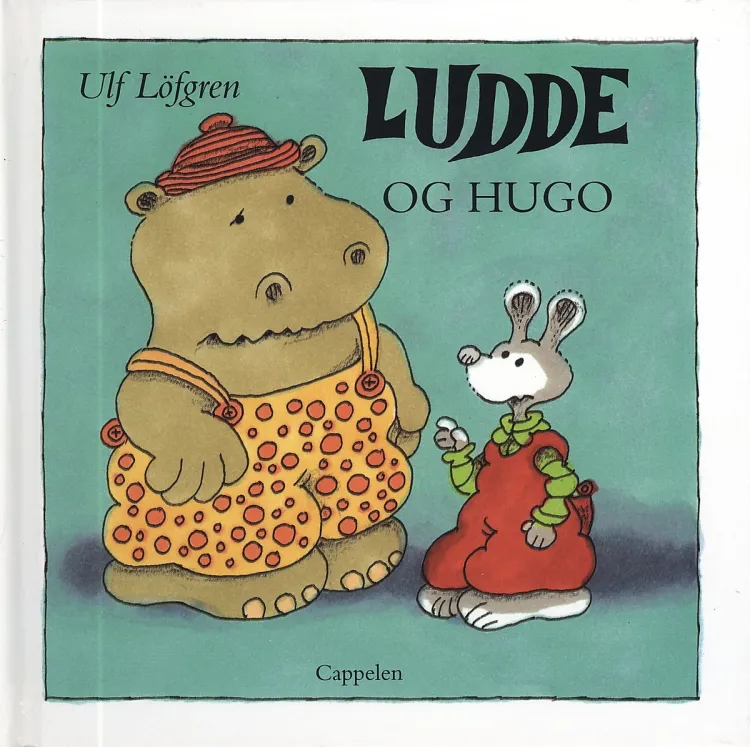 Omslag Ludde og Hugo av Ulf Löfgren (Innbundet)