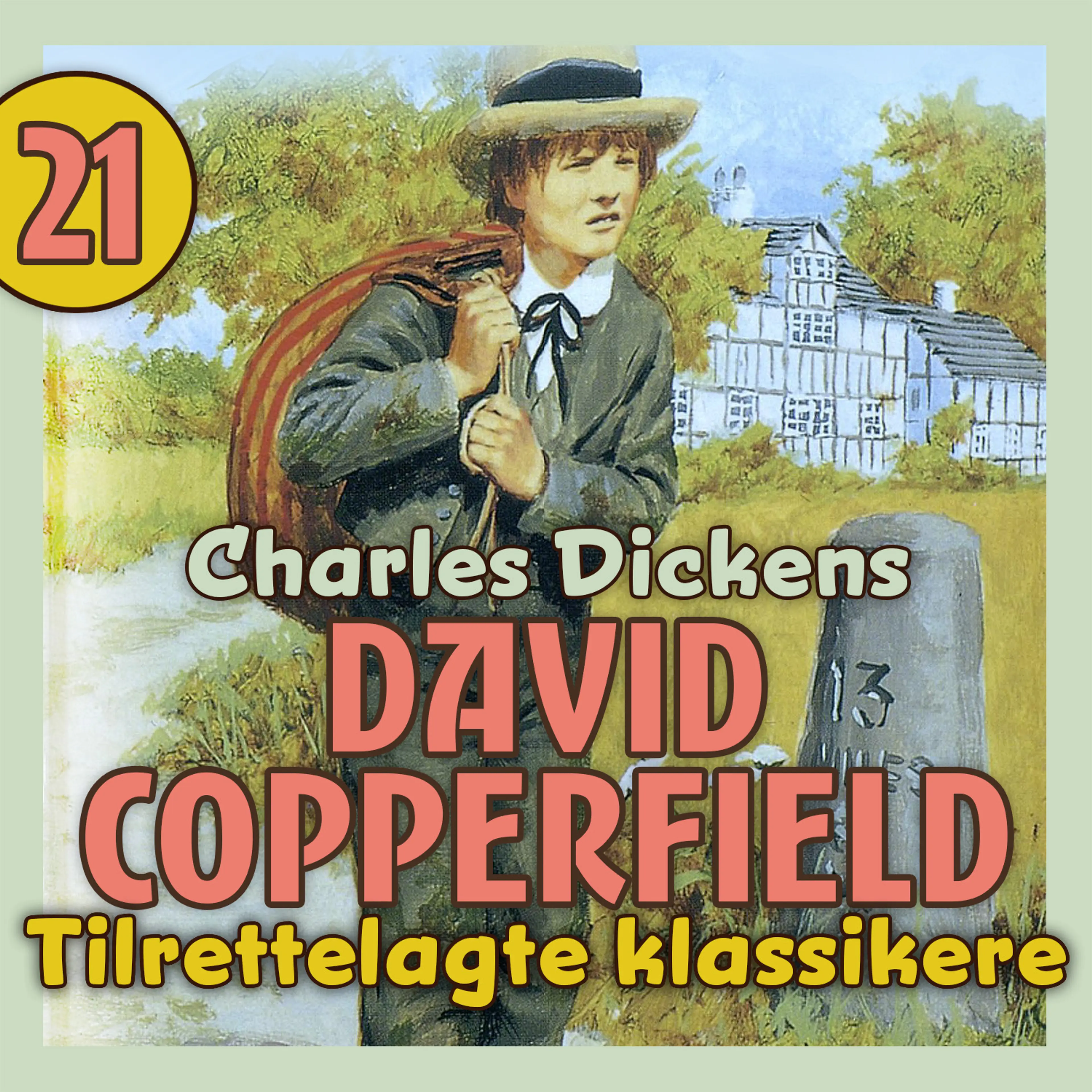 Omslag David Copperfield av Charles Dickens (Lydbok)