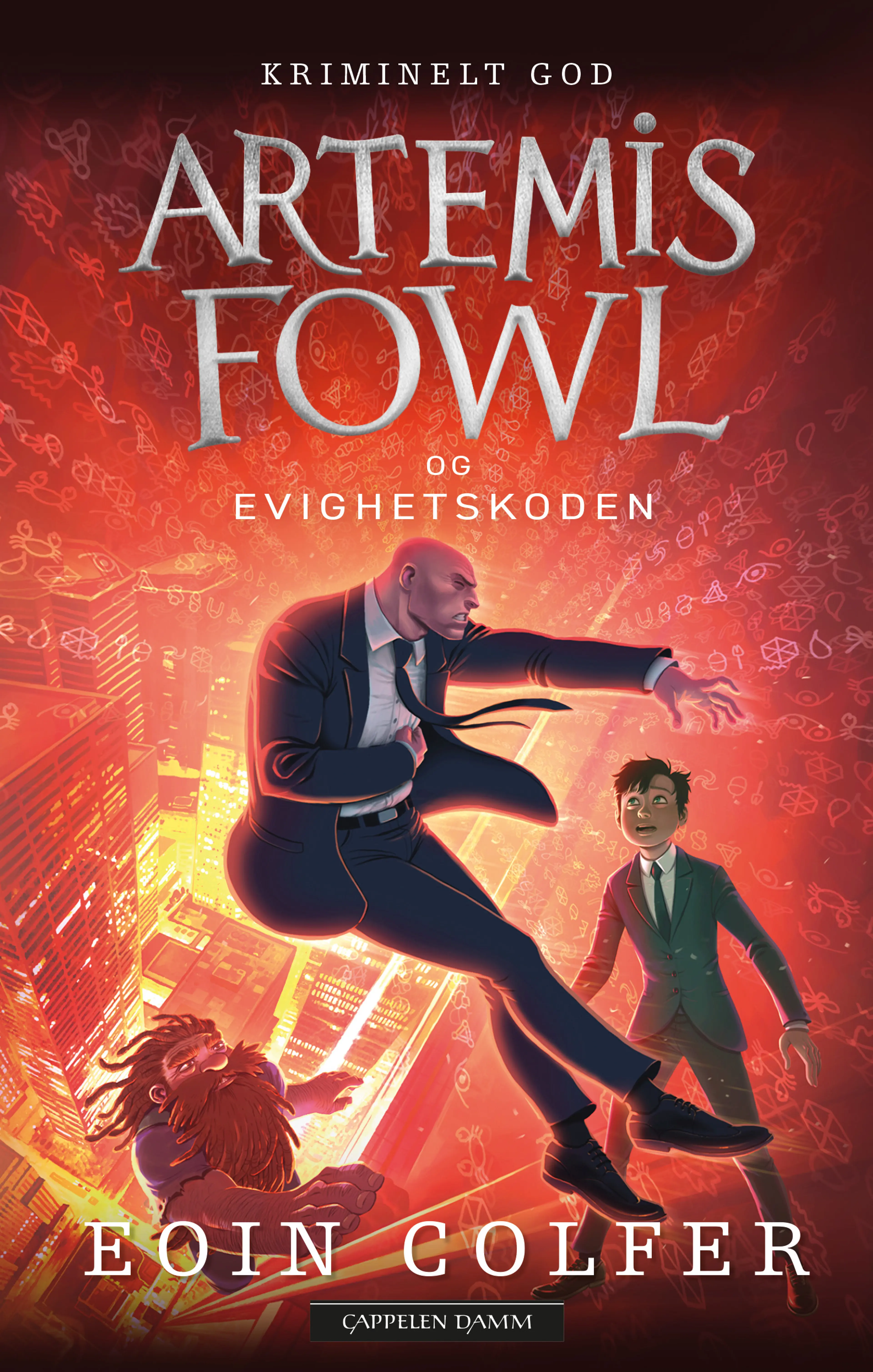 Omslag Artemis Fowl 3 - Evighetskoden av Eoin Colfer (Innbundet)