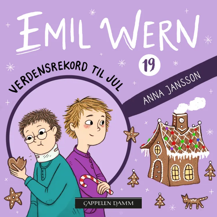 Omslag Verdensrekord til jul av Anna Jansson (Lydbok)