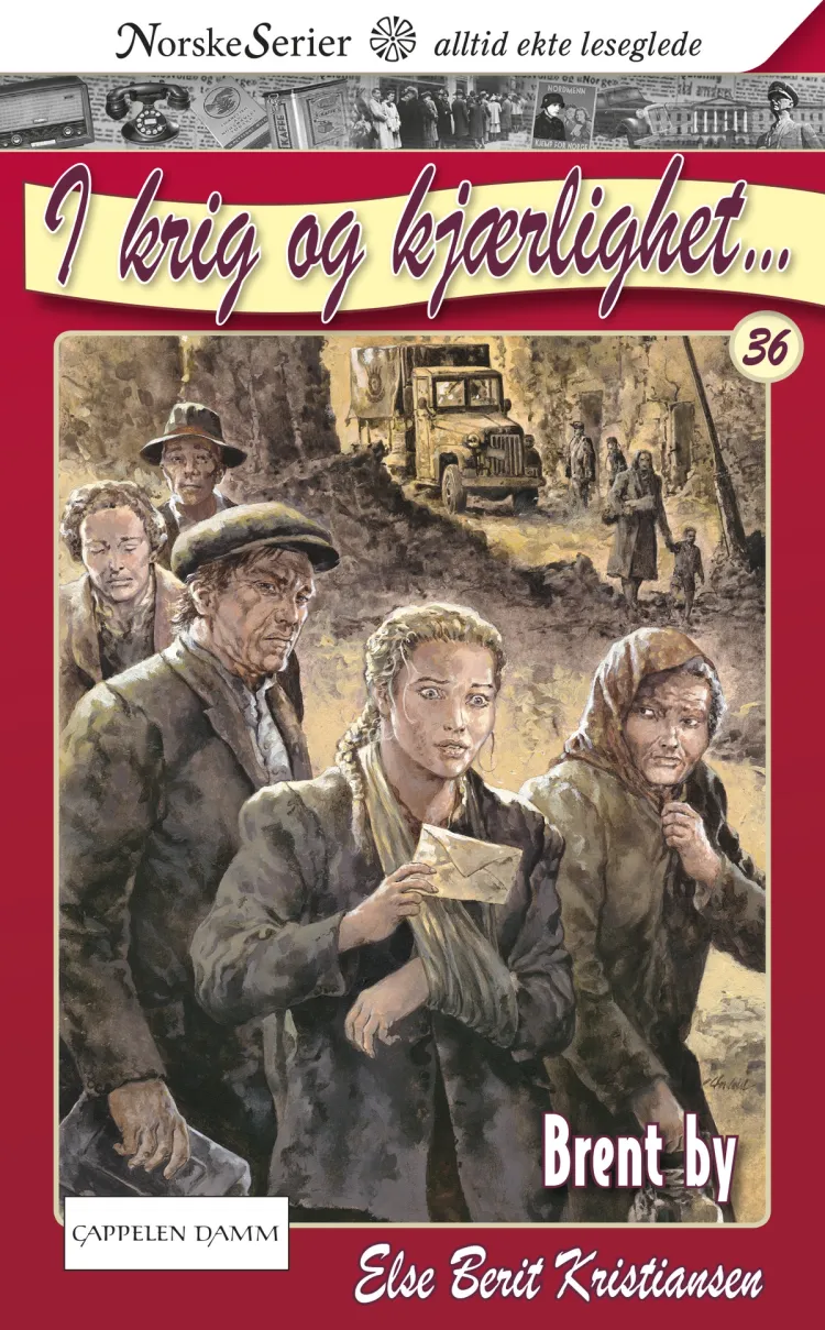 Omslag Brent by av Else Berit Kristiansen (Ebok)