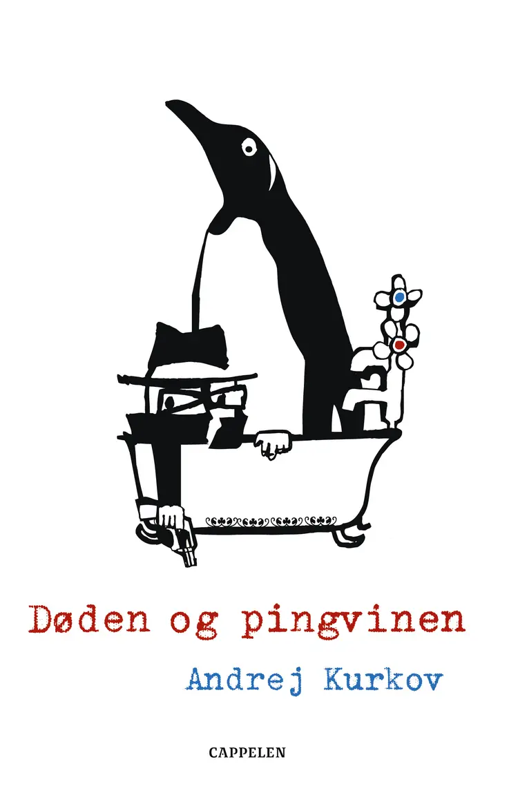 Omslag Døden og pingvinen av Andrej Kurkov (Innbundet)