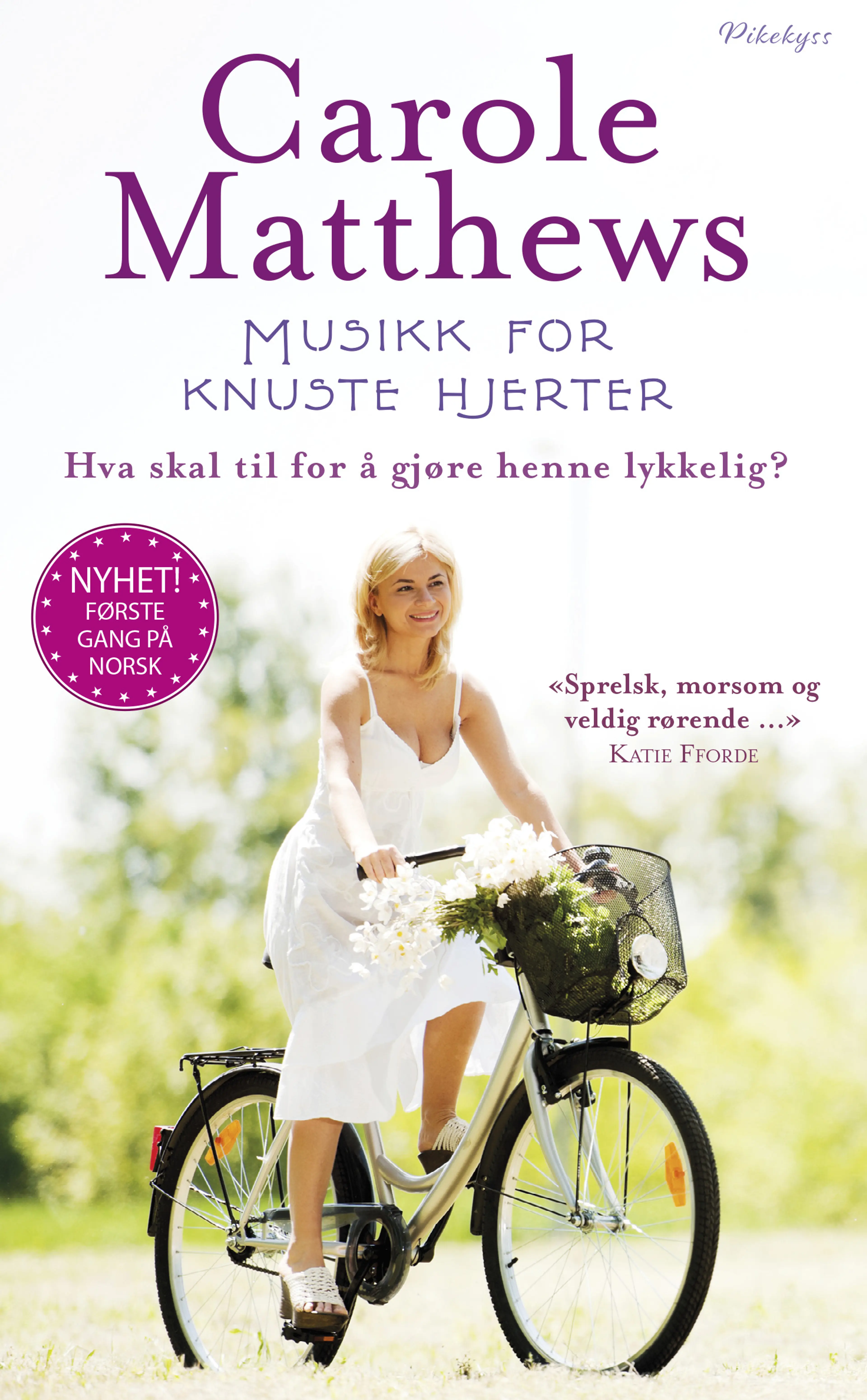 Omslag Musikk for knuste hjerter av Carole Matthews (Ebok)