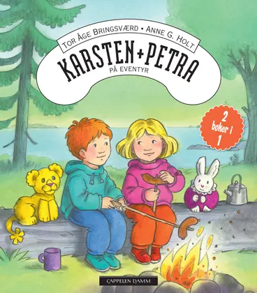 Omslag Karsten og Petra på eventyr av Tor Åge Bringsværd (Innbundet)