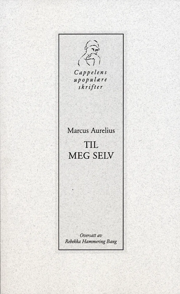 Omslag Til meg selv av Marcus Aurelius (Heftet)