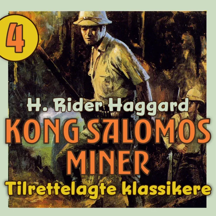 Omslag Kong Salomos miner av Henry Rider Haggard (Lydbok)