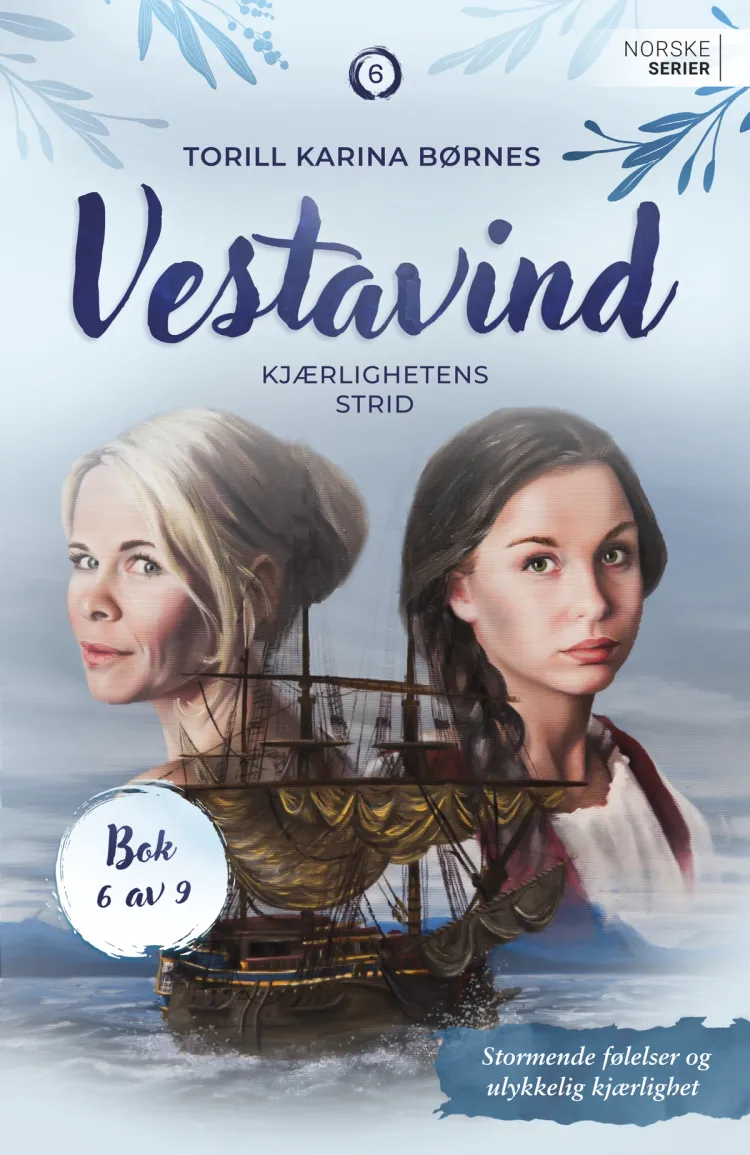 Omslag Kjærlighetens strid av Torill Karina Børnes (Heftet)