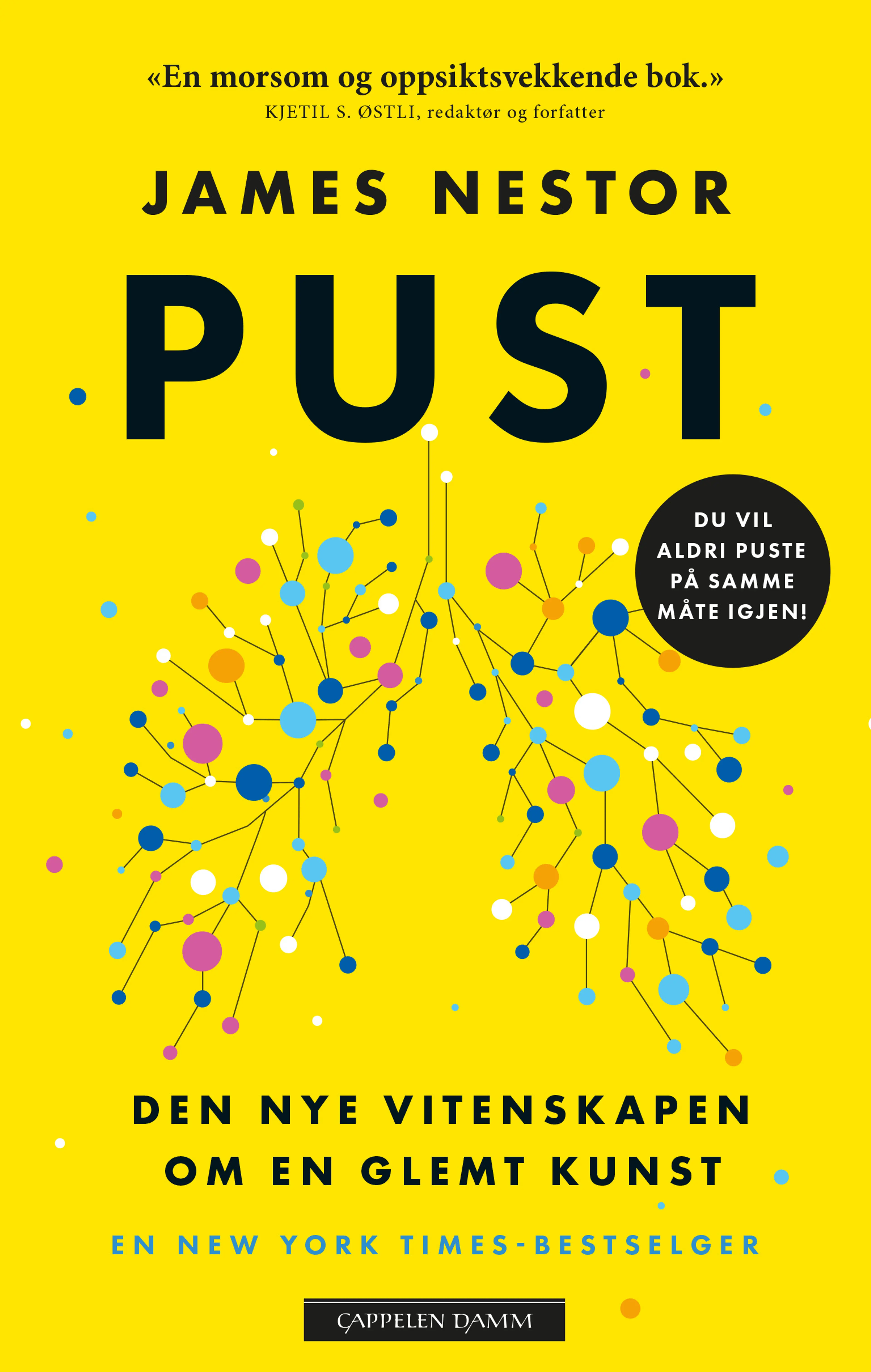 Omslag Pust av James Nestor (Heftet)