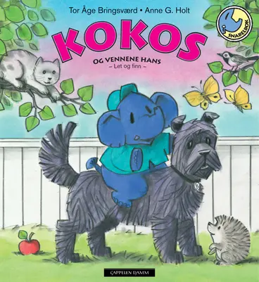 Omslag Kokos og vennene hans av Tor Åge Bringsværd og Anne G. Holt (Ebok)