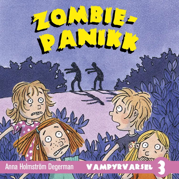 Omslag Zombiepanikk av Anna Holmström Degerman (Nedlastbar lydbok)