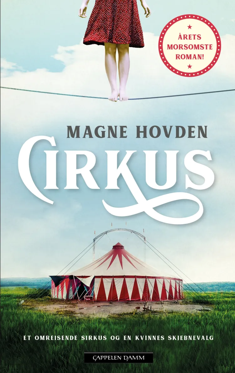Omslag Cirkus av Magne Hovden (Innbundet)