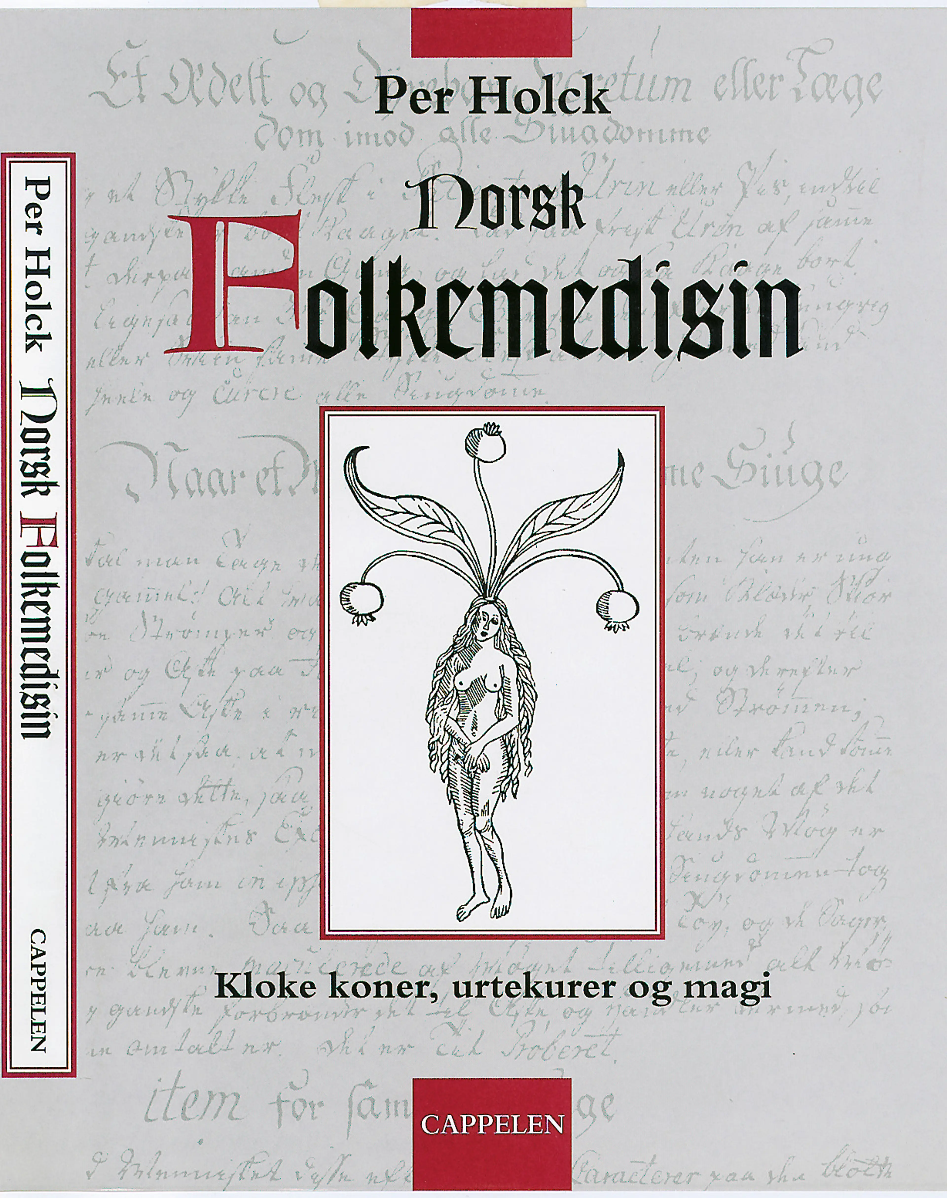 Omslag Norsk folkemedisin av Per Holck (Innbundet)