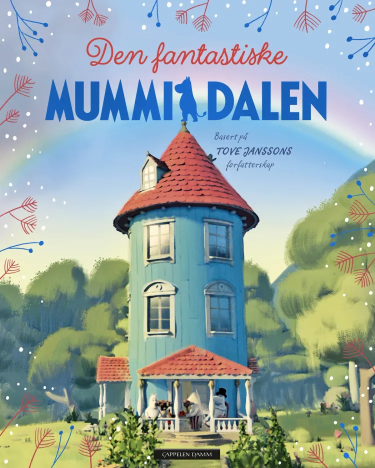 Omslag Den fantastiske Mummidalen av Basert på Tove Janssons forfatterskap (Innbundet)