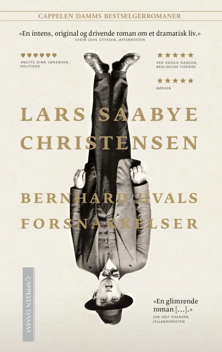 Omslag Bernhard Hvals forsnakkelser av Lars Saabye Christensen (Heftet)