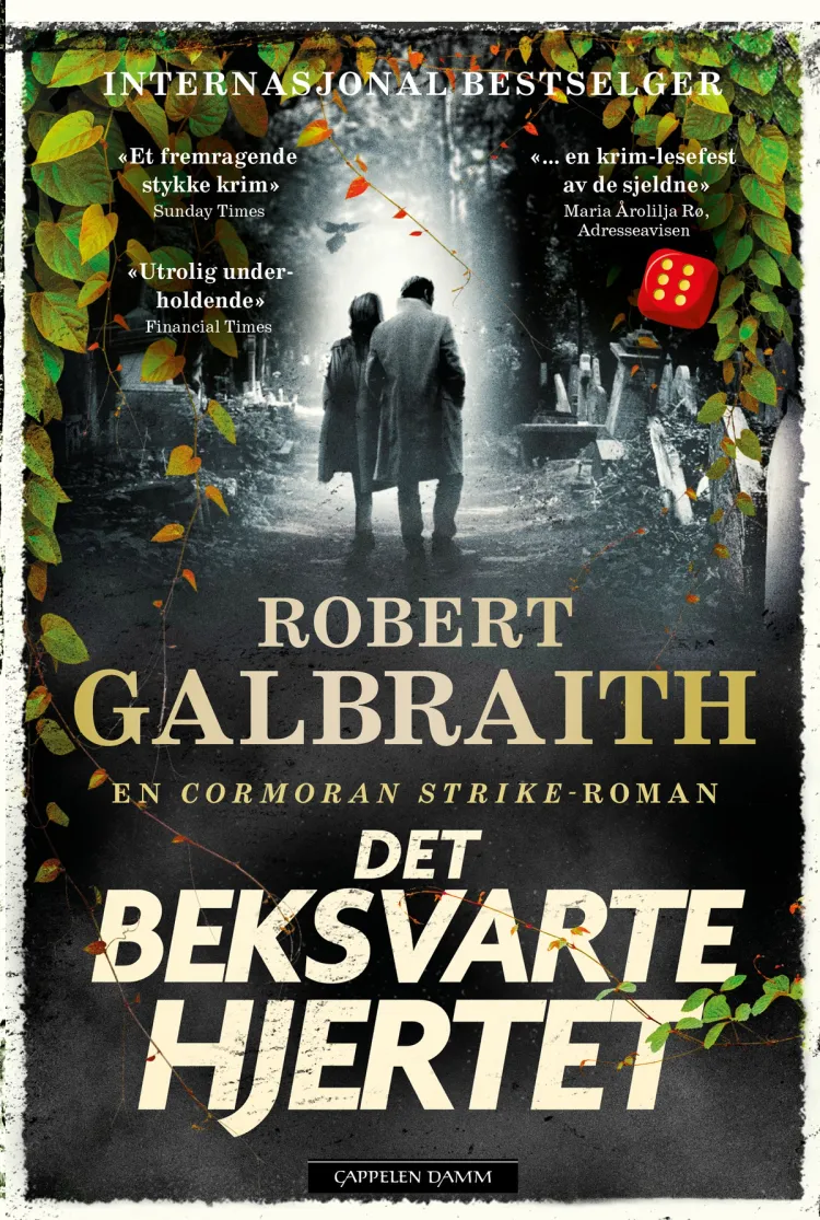 Omslag Det beksvarte hjertet av Robert Galbraith (Ebok)