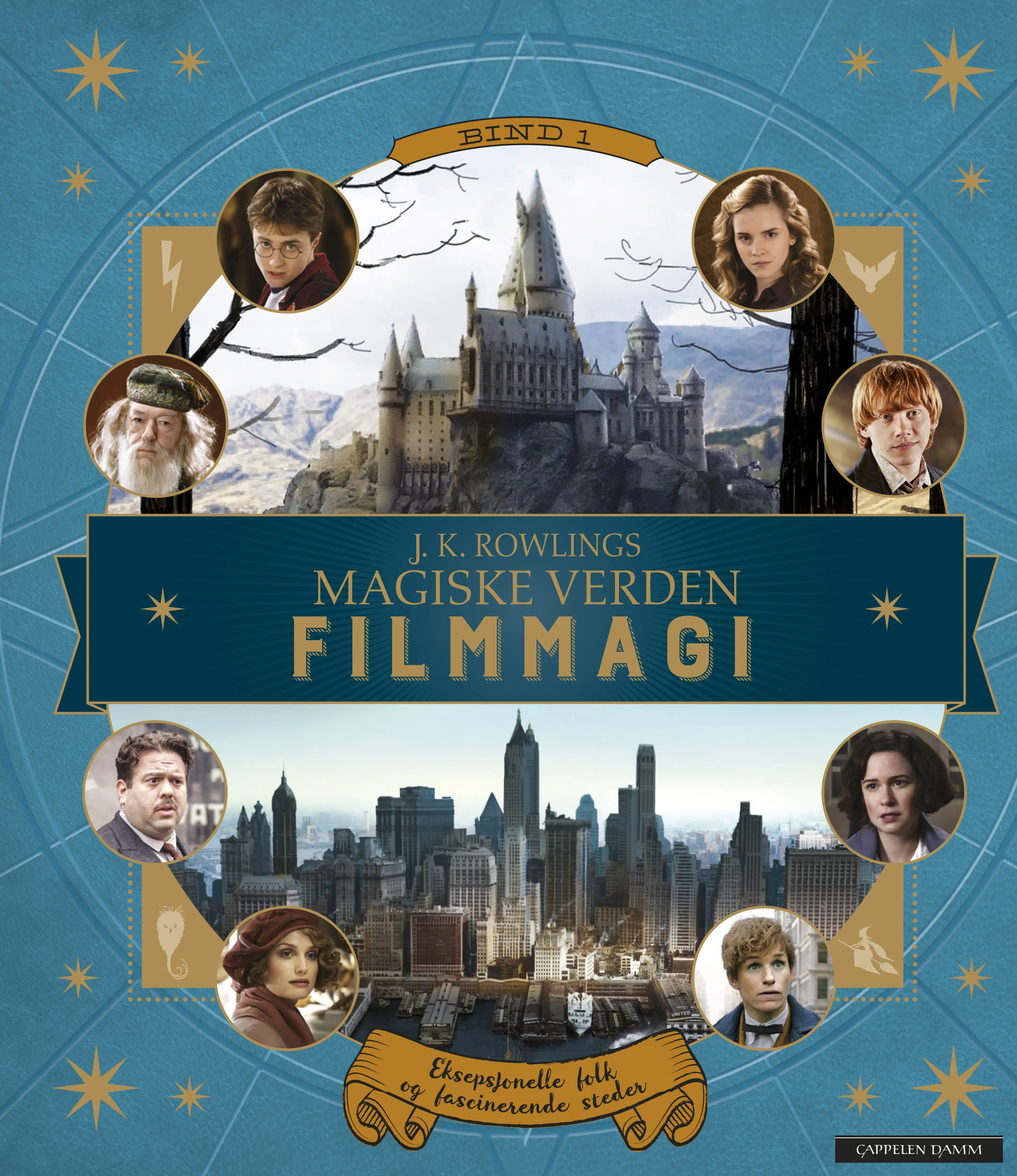 Omslag J.K. Rowlings magiske verden 1 (Innbundet)