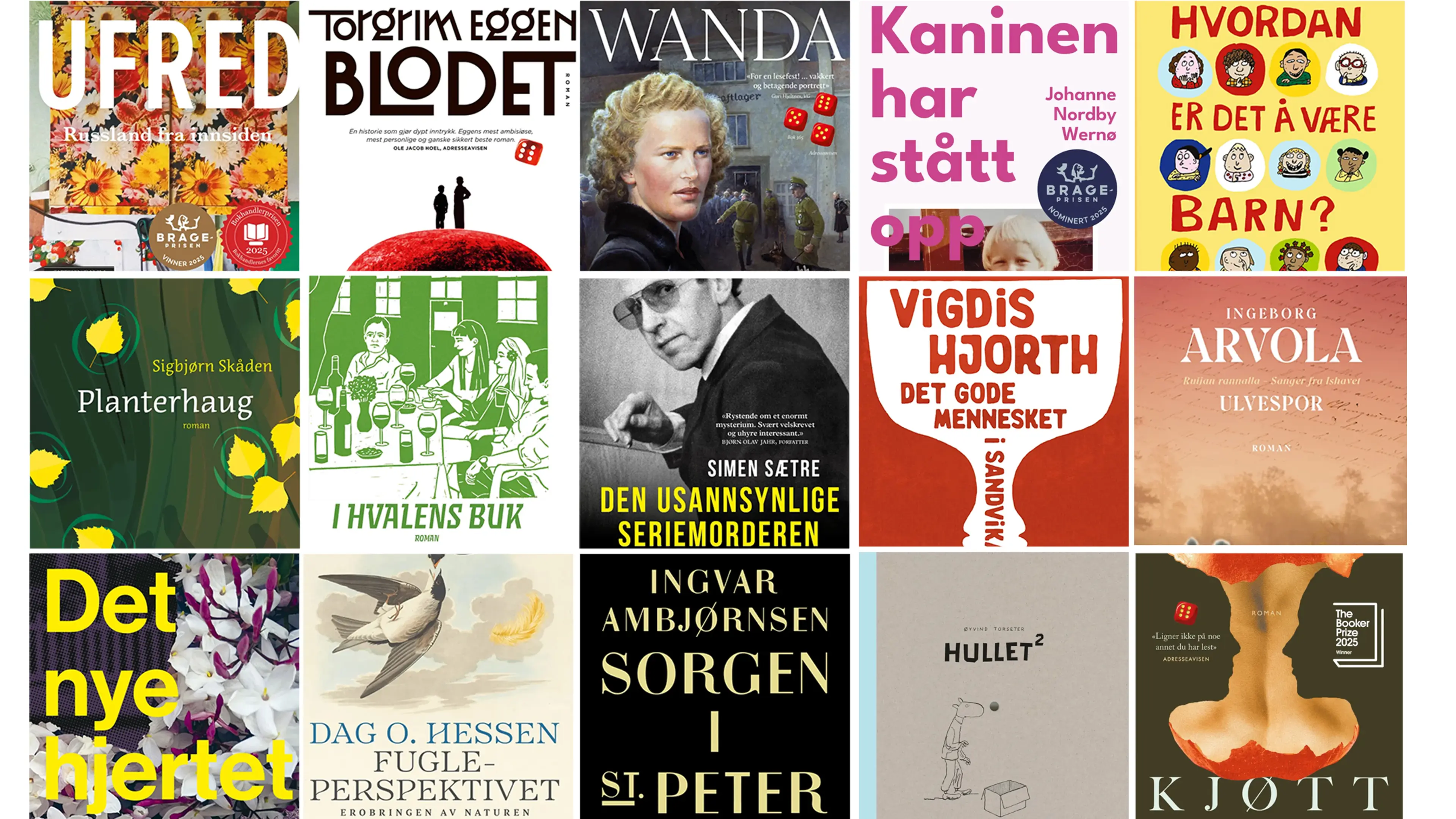 Årets beste bøker 2025