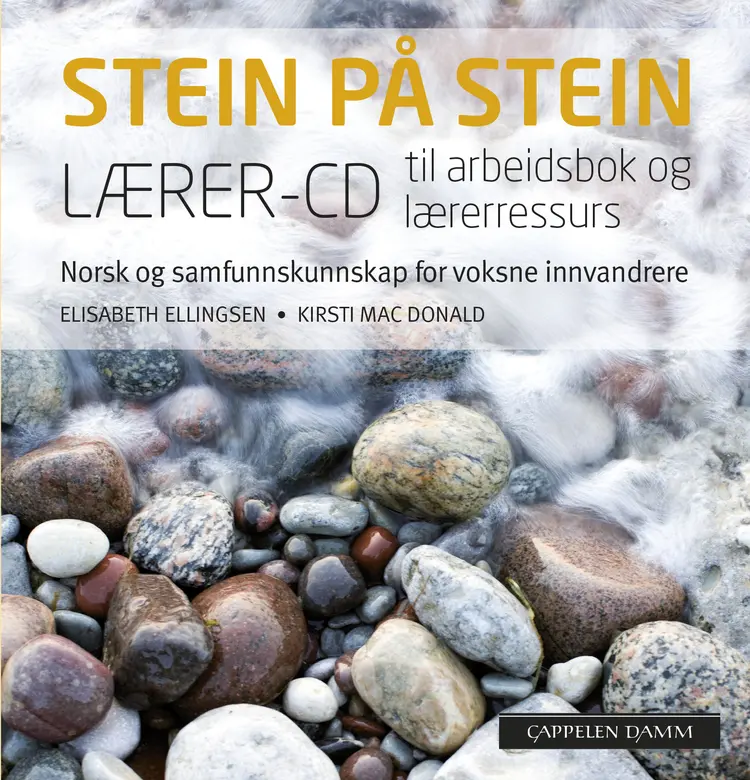 Omslag Stein på stein Lærer-cd (2014) av Elisabeth Ellingsen og Kirsti Mac Donald (Eske)